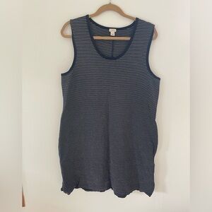 J.crew sleeveless dress size large